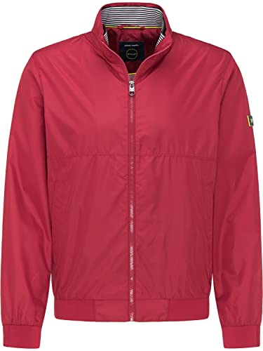 Pierre Cardin Męska kurtka Blouson Techno Solid Airtouch, czerwony (Fire 5050), 48