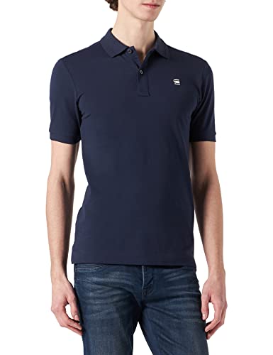 G-Star Raw Dunda Slim Męska Koszulka Polo, Granatowy, L