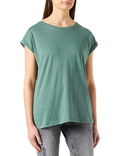 Urban Classics Damska koszulka z przedłużonymi ramionami, górna część dla kobiet z lekko przeciętymi ramionami, dostępna w wielu kolorach, rozmiary XS - 5XL, Paleleaf, L