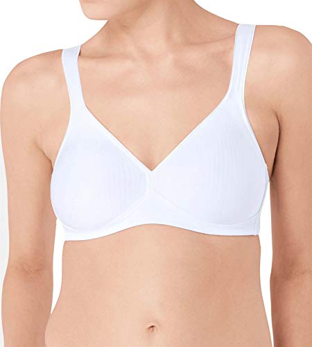 Triumph Modern Soft + Cotton N biustonosz bez fiszbin Kobiety , biały (White 03) , 90E