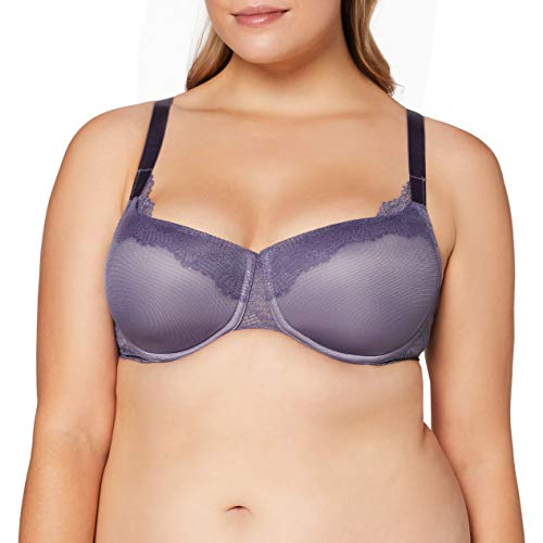 Triumph Damski biustonosz formowany, Slate, 90D