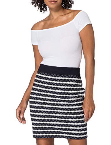 Tommy Hilfiger Damska spódnica w kratkę nad kolano, Med Gingham/pustyni niebo, Ecru Chk, 3XL
