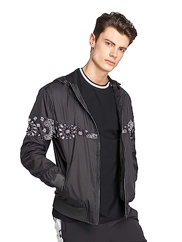 Urban Classics Męska kurtka Advanced Arrow Windrunner, Blk/Blackbandana, XL