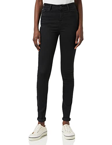 Tommy Hilfiger Damskie spodnie Th Flex Harlem U Skinny Hw Black, czarny, 24W x 30L