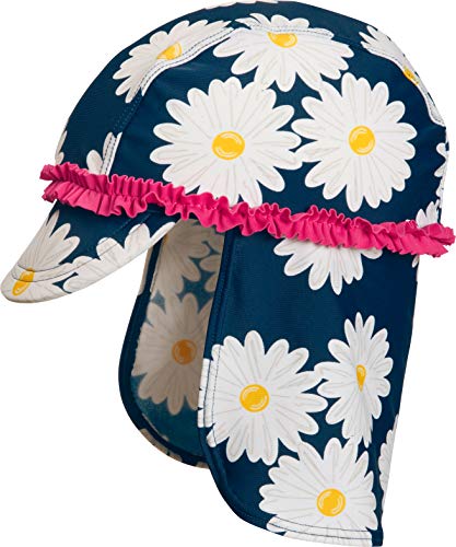 Playshoes Czapka dziewczęca ochrona przed promieniowaniem UV, czepek pływacki Margerite