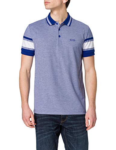 BOSS Męska koszulka polo, Bright Blue438, S