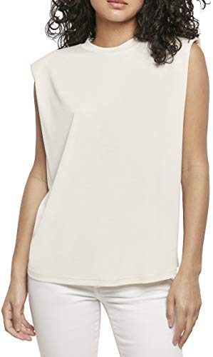Urban Classics Damska koszulka z krótkim rękawem, Whitesand, 4XL