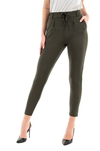 ONLY Onlpoptrash Easy Color PNT Noos damskie spodnie, torf, 58