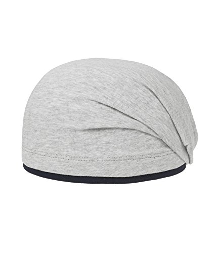 Döll Unisex - dziecięca czapka dziergana czapka Boho Jersey, szary (light gray melange 8100), 51