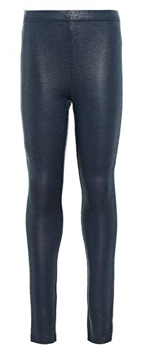 NAME IT Dziewczęce legginsy z nadrukiem krokodyla, Niebieski/ciemny szafir., 92 cm