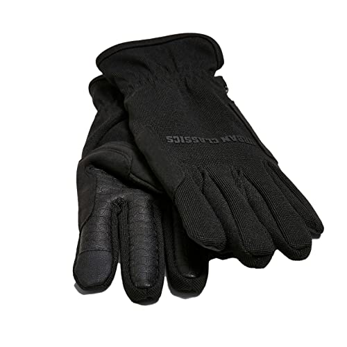 Urban Classics Unisex Performance Gloves rękawiczki zimowe, czarny, S/M