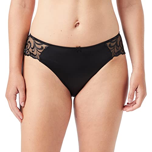 Triumph Damskie nowoczesne figi Finesse Tai, Czarny (czarny (04) 04), 44