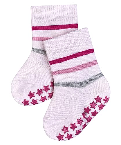 FALKE Skarpety stoperowe Multi Stripe Catpads bawełna Baby niebieski różowy wiele innych kolorów grube skarpety ze wzorem ciepłe kolorowe paski z wypustkami na podeszwie i pluszu 1 para