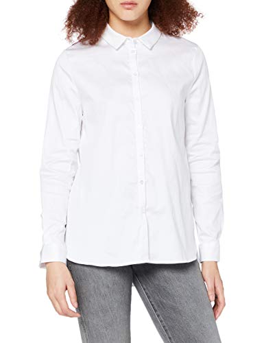 Object Koszula damska Loose Fit, biały, 36