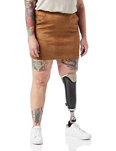 VERO MODA Damska spódnica Vmdonnadina Faux Suede Short Skirt Noos Rock