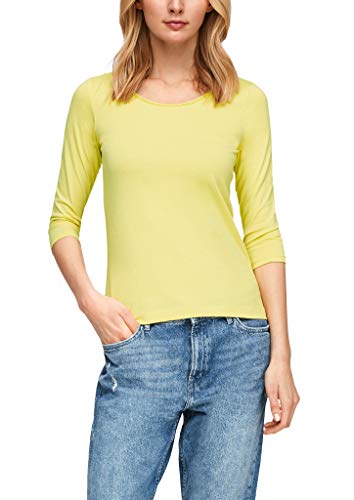 s.Oliver T-shirt damski, żółty (1181), 44 PL
