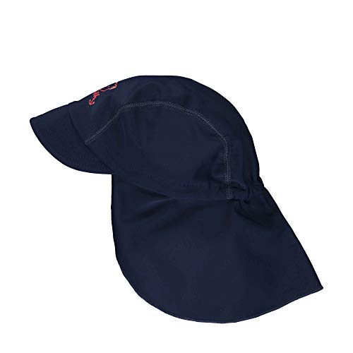 Steiff Chłopięca czapka z daszkiem, Niebieski (Black Iris 3032), 53 cm