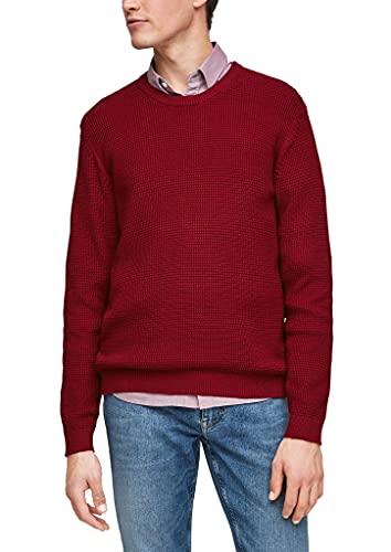 s.Oliver sweter męski, Dark Red Knit, M