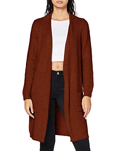 Only Kobiety Onljade L/S Cardigan Knt Noos Kardigan, Ginger Bread Melange, L