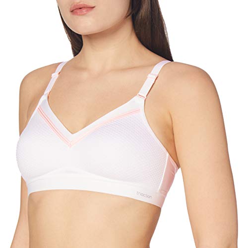 Triumph Triaction Free Motion N Ex sportowy biustonosz bez fiszbin, biały, 85E