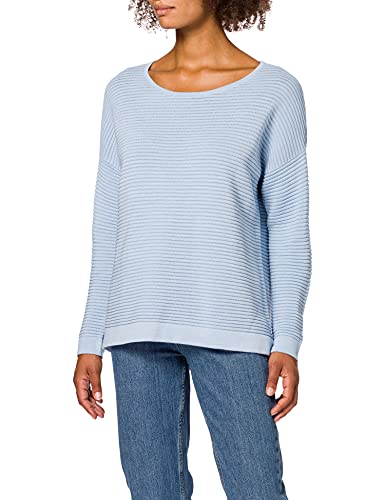 SELECTED FEMME Sweter damski Sflaua Ls Knit Oversize Wide O-Neck Noos, niebieski (Skyway Skyway), S