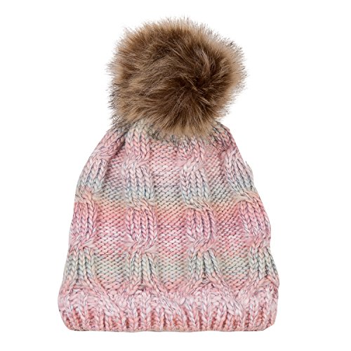 Chipie Dziewczęca czapka z dzianiny, beżowy (Peach 30), M (Producent rozmiar: 4-6 Lata)