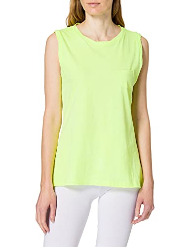 Urban Classics Damska koszulka bez rękawów, Żółty (neonyellow 00162), XS