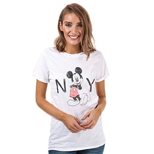 Disney Mickey Mouse damska bluza z motywem nowojorskim