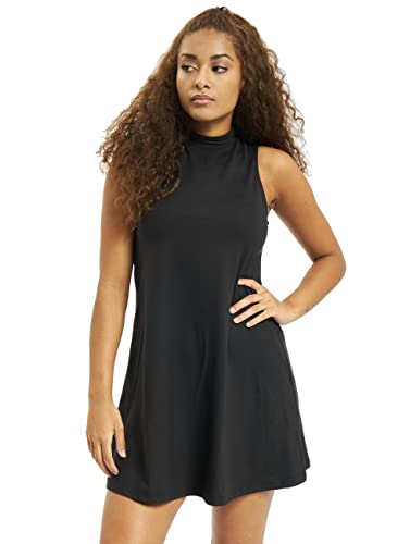 Urban Classics Damska sukienka damska z Turtleneck, czarny, 3XL