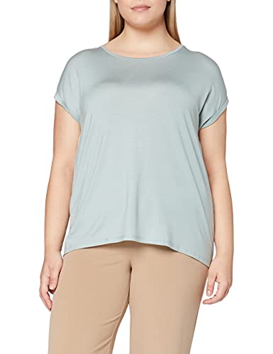 Vero Moda Vmava Plain Ss Top Ga Noos Koszulka Kobiety, Slate, S