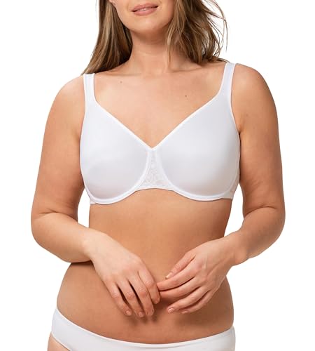 Triumph Damski biustonosz Comfort Minimizer W X, biały, 95F