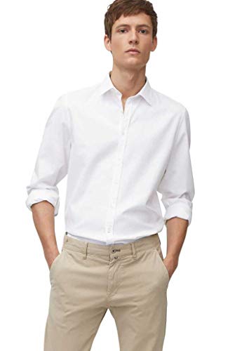 Marc O'Polo Koszula męska na co dzień, biały, 3XL