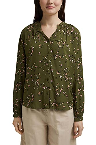 edc by ESPRIT bluzka damska, 353/khaki Green 4, XS
