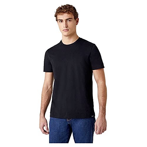 Wrangler T-shirt męski, czarny, XXL