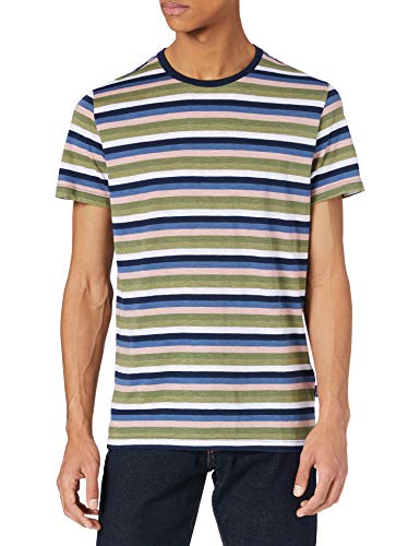 Blend Męski T-shirt, 194024_dress Blues, XL