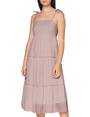 VERO MODA Damska sukienka Vmhaddy Sl Calf Dress Wvn Ga
