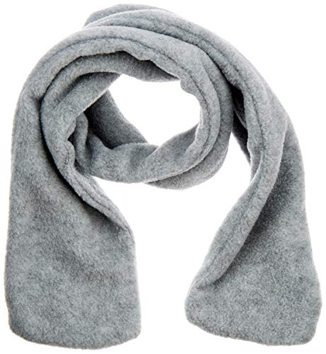 Playshoes Szalik dziecięcy unisex z polaru, 37 – szary/melanż, jeden rozmiar