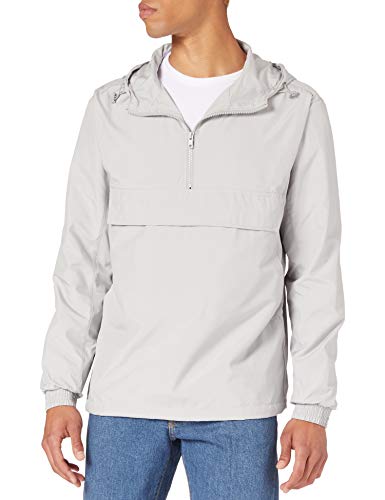 Urban Classics Basic Pull Over Jacket Kurtka Mężczyźni , Lightasphalt , XXL