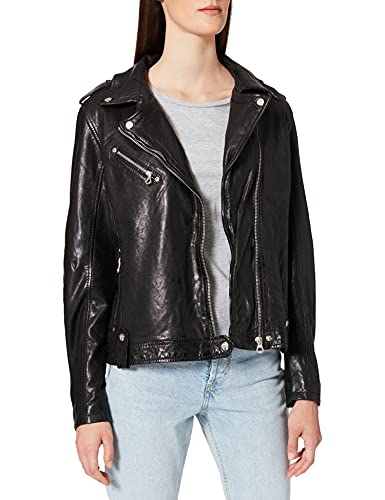 Gipsy Damska kurtka skórzana Famos Laosv, Negro, L