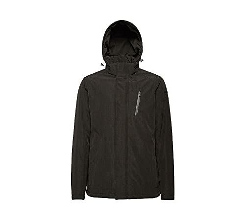 Geox Męska kurtka M Arrall, Melange Black, 50