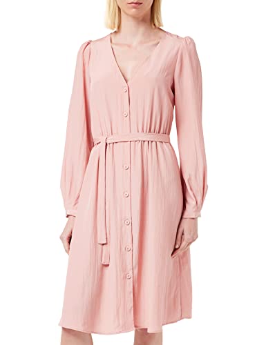 Vila Sukienka damska Vipaddy L/S, Rose Tan, 38 PL