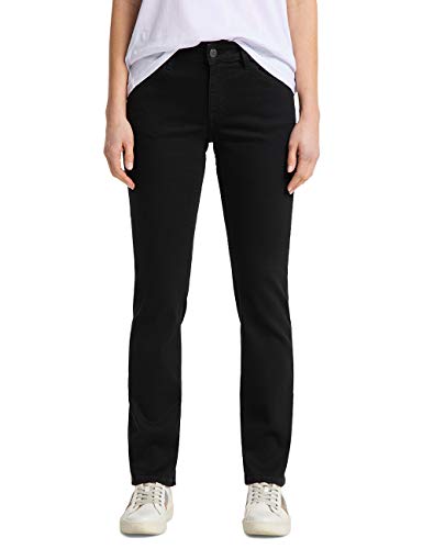 Mustang Jeansy Damskie Julia Straight, Czarne, 32 W x 32L