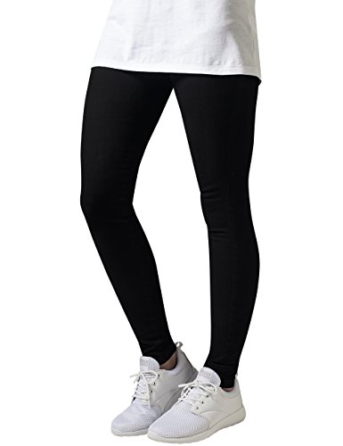 Urban Classics Damskie spodnie typu skinny, czarny (czarny 7), 26W x 31L