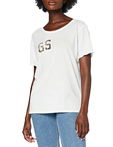 G-STAR RAW Damska koszulka Graphic 9 Cairn Loose R T Wmn S/S, beżowy (Milk 111), XS