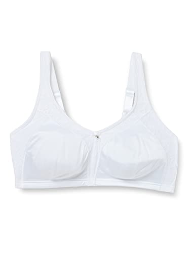 Sassa Damski miękki biustonosz, biały (biały 100), 90B