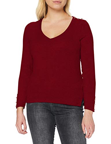 Naf Naf T-shirt damski, Raisin G03v, M