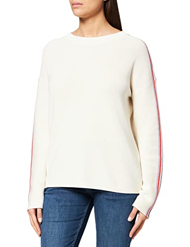 BOSS Damski sweter Wamika, Biały (otwarty biały 118), M