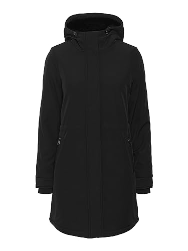 VERO MODA Płaszcz damski, czarny, M