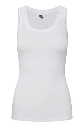 ICHI Damski Zola to Top, biały (White 10100), L