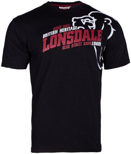 Lonsdale Męska koszulka z długim rękawem Walkey